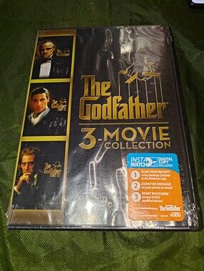 The Godfather 3-movie Collection (DVD 2014) Brand New Factory Sealed